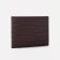 Male purse without fastening, for bills, for cards, brown color