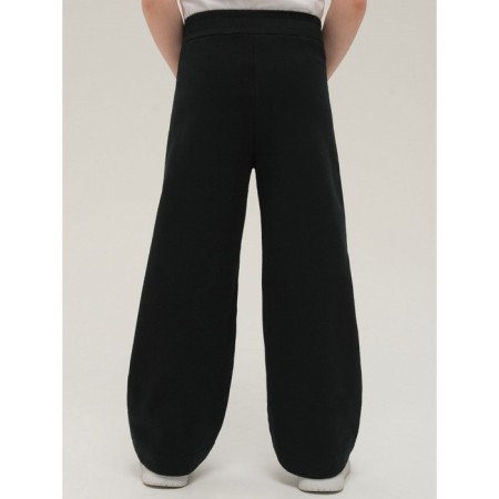 Pants for girls, height 86 cm, black color-3