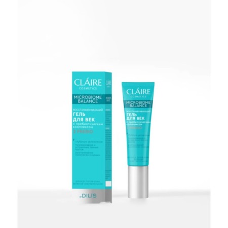 Eye Gel Claire Cosmetics Microbiome Balance, which restores, for all types, 15 ml 1004067
