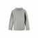 Baby Minaku turtleneck, color gray-melange, height 146 cm