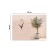 Carty clock is wall-mounted, interior "tree", silent, 30 x 40 cm