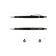 Mechanical pencil Erichkrause "Black Pointer", NV, Grifel D = 0.5 mm, in the box