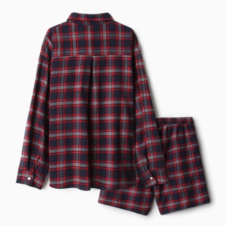 Female pajamas (shirt and shorts) KAFTAN size 40-42, blue-13
