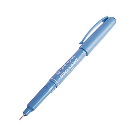 Capillary pen for drawing centropen 2631 line 0.1 mm, color black, letter length 500 m-1