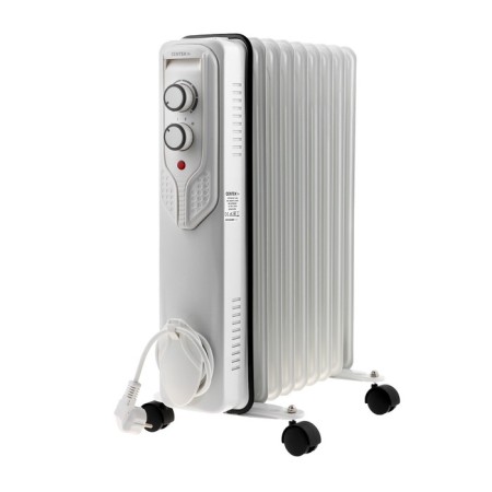 CENTEK CT-6206 heater, oil, floor, 2000 watts, 20 m², 9 sections, white