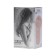 The masturbator is realistic with the vibration of Kokos Three Sisters Virgin, TPR, bodily, 18 cm