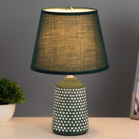 Table lamp "Iliana" E14 40W Green 20x20x31cm Risalux-1
