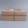 Capcake box, confectionery packaging with a nameplate, 6 cells, Hand Made, 23.5 x 23.5 x 10 cm