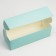 Confectionery packaging, cupcake box with a window, Tiffany, 26 x 10 x 8 cm