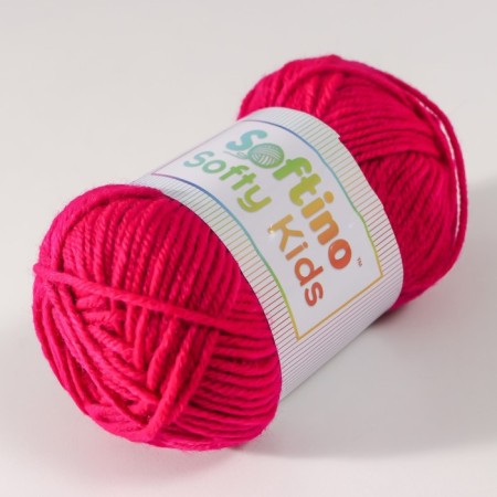 Yarn 100% acrylic "Softy Kids" 90m ± 5m 50 g color 14 coral 5443646-1