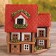 Aroma lace house "Hans", 15 cm, handmade, mix,