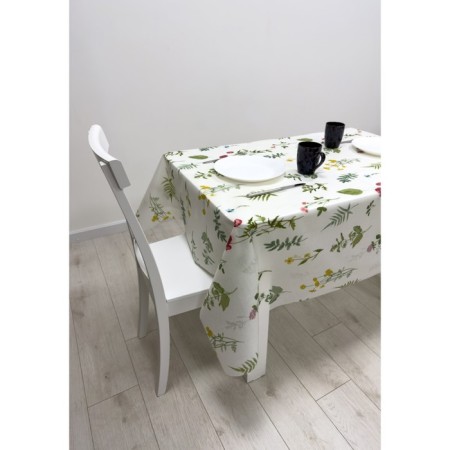 Milestock Meiwa Organdy 137 cm, roll 20 m, drawing "Field flowers"-2