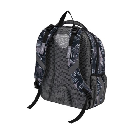 School backpack Erich Krause Ergoline 15l, 39 x 28 x 14 cm, ergonomic back, Dinosaur Park 51606-3