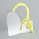 Carriage for flowers with tape, 30x25x12 cm, yellow