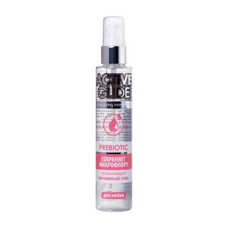 Moisturizing intimate gel Active Glide Prebiotic, 100 g-1