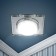 Lamp built -in era DK79, IP20, 15W, 120x120 mm, mirror color