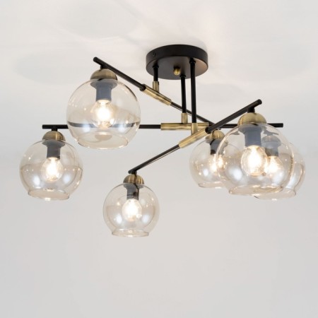 Ceiling chandelier "Henri" E14 6x60 watts-2