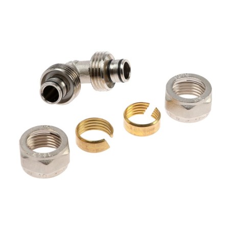 Aqualink corner, crimping, d = 16 x 16 mm, tsang/ts-2