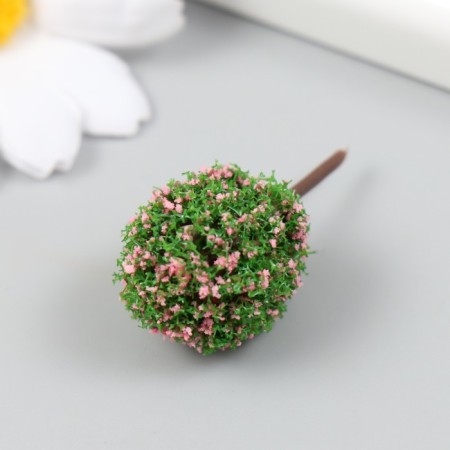 Artificial plant for creativity plastic "sakura" 2.3x3.6 cm-1