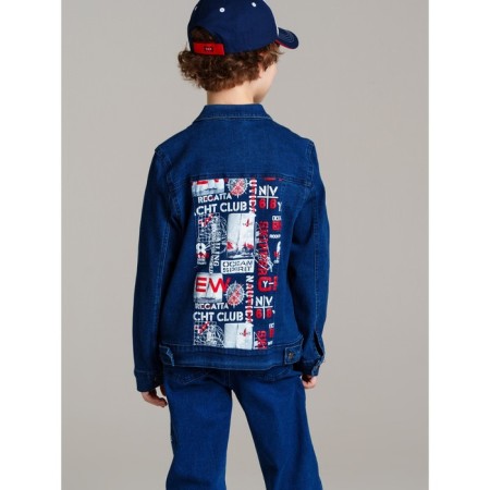 Denim jacket for a boy PlayTode, height 146 cm-3