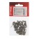 Tundra nails, decorative, 11x17 mm, antique bronze, 50 pcs