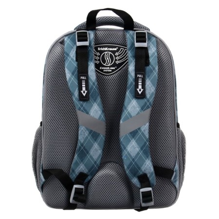 School backpack Erich Krause Ergoline 15l, 39 x 28 x 14 cm, ergonomic back, Dragon Emblem 57025-4