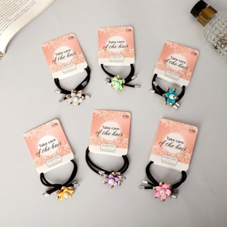 Herda Hair Hair "Gerda" double flower, mix-1