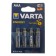 Alkalin battery VARTA ENERGY, AAA, LR03-4BL, 1.5V, blister, 4 pcs.