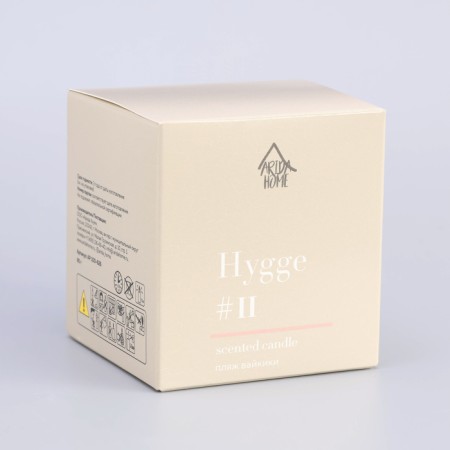 Aromatic candle "Hygge" #11 Vaikiki beach, soy wax, in a bank, 90 g-14