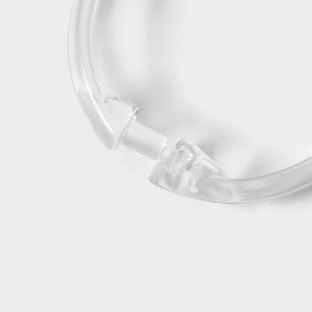 A set of hooks for curtains, d = 5.5 cm, 12 pcs, transparent-5