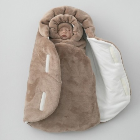 Set for discharge Winter Kinderlitto "Fluffy Bear", 5 items, height 56-62 cm, cappuccino color-5