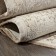 Oval carpet Valentis mikonos, size 200x290 cm, color Cream/kahve