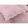 A set with a blanket "Daisy", size 230x250 cm, 50x70 cm - 2 pcs, color of the powder