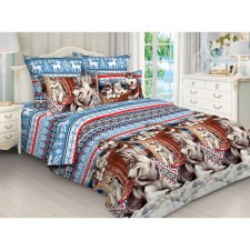 Bed linen duet, size 220x240 cm, 150x215 cm - 2 pcs, 70x70 cm - 2 pcs