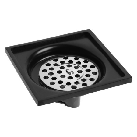 Zein gap, 100x100 mm, vertical, d = 32 mm, stainless steel, black-5