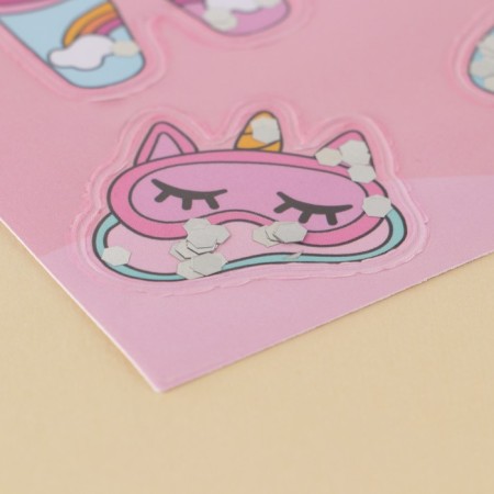 Pink Clouds Sticker, 14 × 21 cm-1