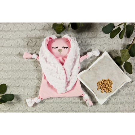 Comforter - Cherry Love heater, size 17 x 17 cm, pink color