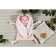 Comforter - Cherry Love heater, size 17 x 17 cm, pink color