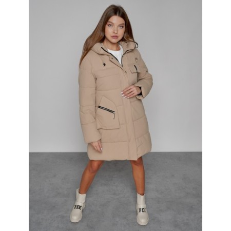 Coat insulated winter female, size 52-7