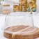 Bowl with measured division, 4 l, transparent