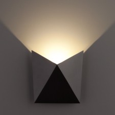 Wall lamp Elektrostandard, Batterfly LED 9 W, 75x170x170 mm, IP54, Black Color Black