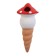 The sprinkler "Mushroom", 16.5 × 7cm, color mix, set 4 pcs.