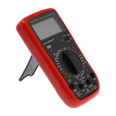 Tundra multimeter, VC9208N, ACV/DCV, ACA/DCA, 200-200Mω, 200NF-200MF, -20-1000 ° C, 200 KHZ-8