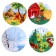Puzzle "Hunnes of animals" + calendar