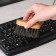 Computer keyboard brush, 8.5 × 3 × 1.6 cm, 22 bundle, natural horse hair