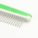 Comb for wool with a plastic handle, 17 x 3.5 cm, green