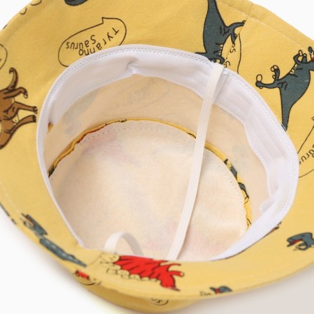 Panama Children's Minaku "Dinosaurs", yellow color, rr 49-50-3