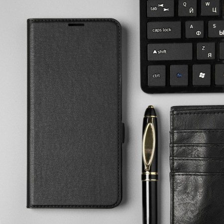 Borasco Book Case for Xiaomi Poco F5 Black-4