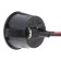 Key switch with fixation, d 2 cm, wire 10 cm, red