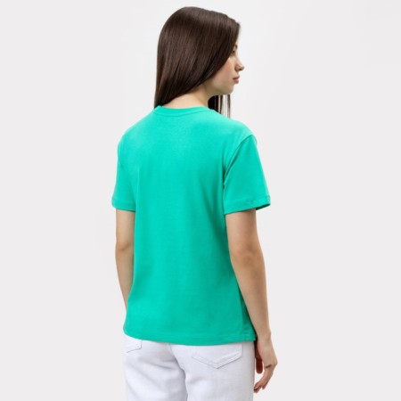 T -shirt female, color tropical greens, size 42-1